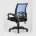 Кресло офисное TopChairs Simple синее 