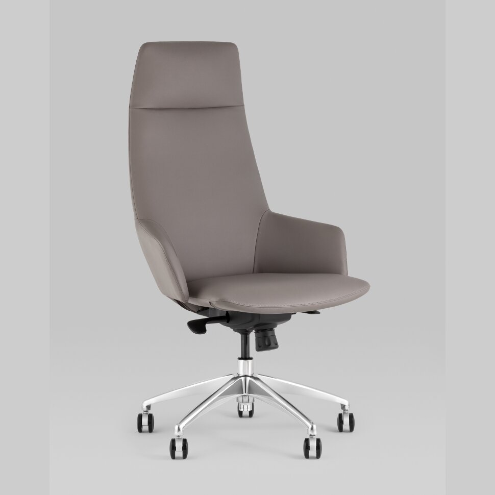 Кресло руководителя TopChairs Bow серый Кресло руководителя TopChairs Bow серый