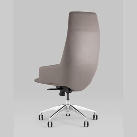 Кресло руководителя TopChairs Bow серый 