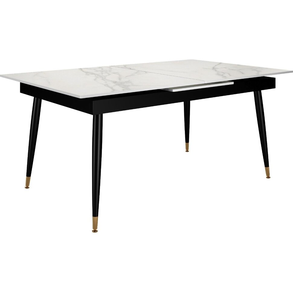 Стол DT303 керамический, 140*180, kass gold Стол DT303 керамический, 140*180, kass gold