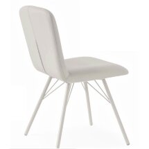 Стул EMMA CB/1662-SK mt.P94 Matt Optic white/ S92 Skuba Optic White