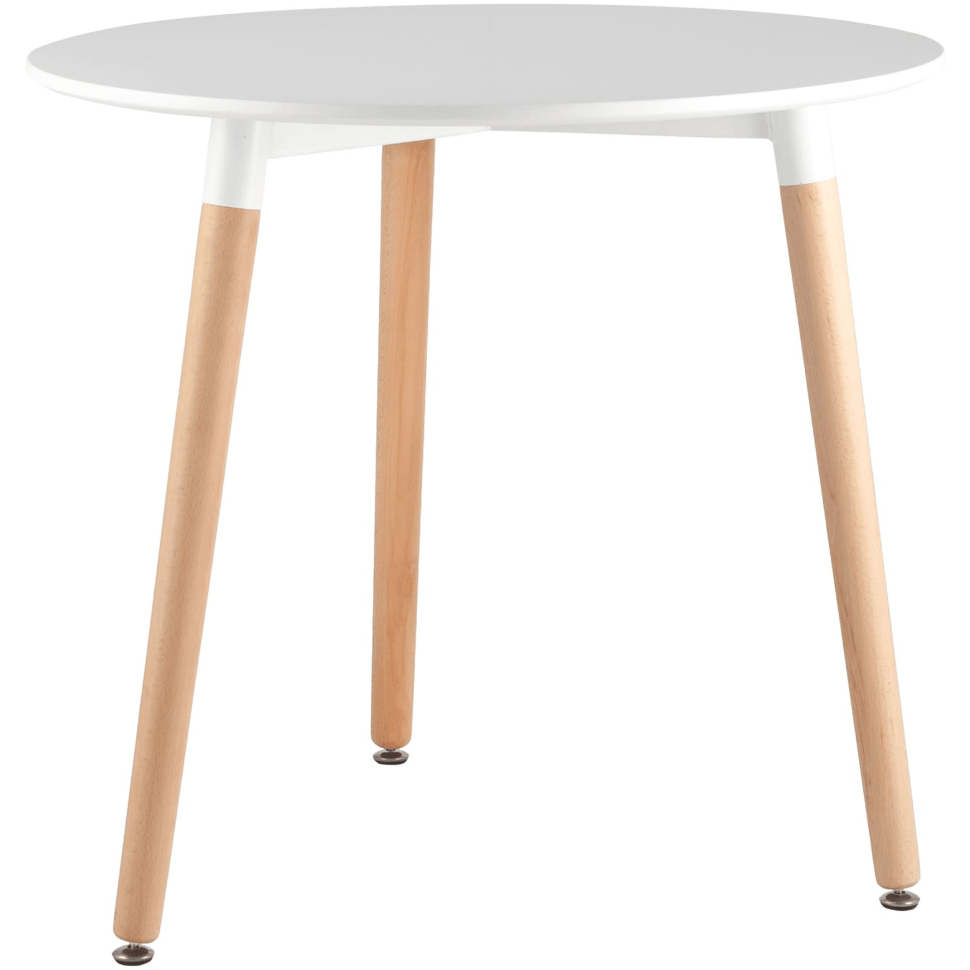 Стол круглый EAMES DST NEW D80 белый Стол круглый EAMES DST NEW D80 белый