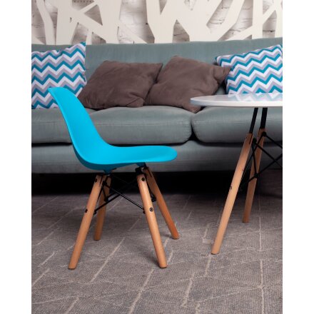 Стул Eames DSW детский голубой 