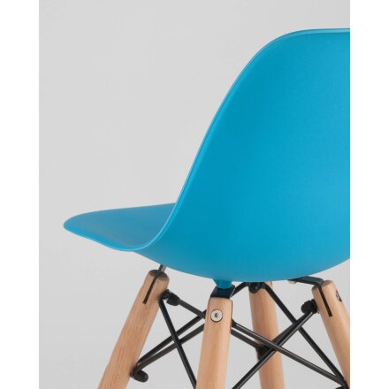 Стул Eames DSW детский голубой 
