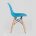 Стул Eames DSW детский голубой 