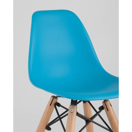 Стул Eames DSW детский голубой 