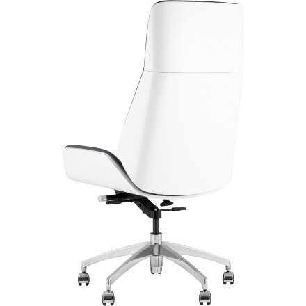 Кресло руководителя TopChairs Crown SN серо-голубой 