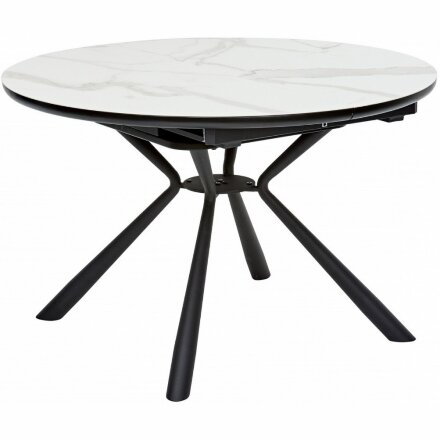 Керамический стол Voland bianco TL-45 испанская керамика / black / белый мрамор 