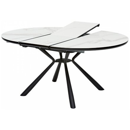 Керамический стол Voland bianco TL-45 испанская керамика / black / белый мрамор 