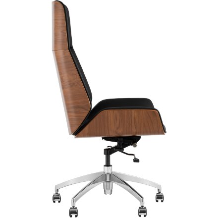 Кресло руководителя TopChairs Crown SN черный 