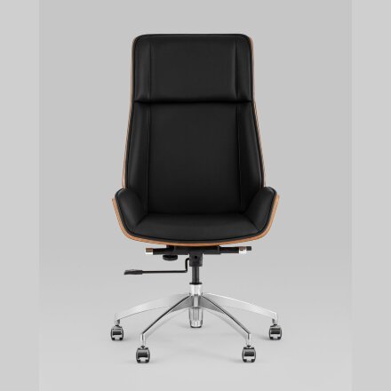 Кресло руководителя TopChairs Crown SN черный 