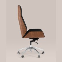 Кресло руководителя TopChairs Crown SN черный