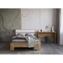 Корпусная мебель Элла комплектация 5 белый / дуб крафт золото