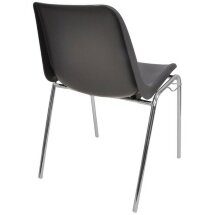 Стул пластиковый на металлокаркасе Vicenza-4k Grigo grey Ral 7022