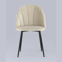 Стул Stool Group для кухни Логан велюр бежевый набор металлические ножки  2шт.
