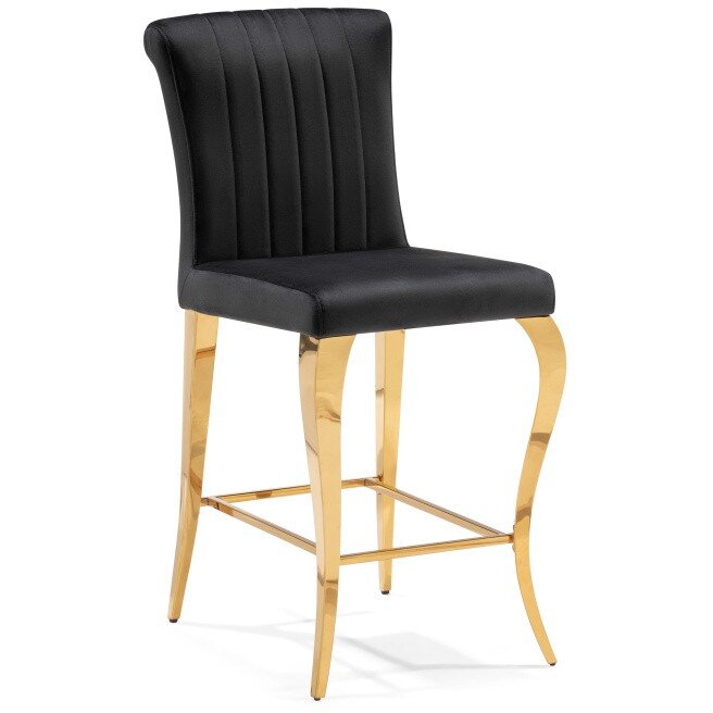 Барный стул Joan black / gold Барный стул Joan black / gold