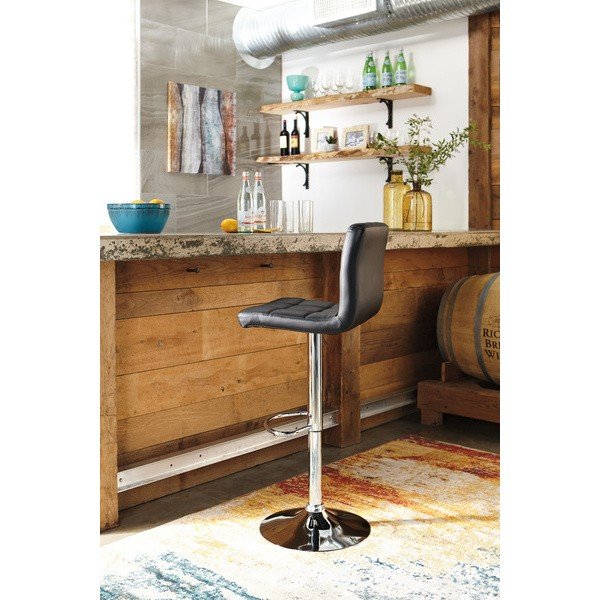 Стул барный Barstools Ashley Черный с серым Стул барный Barstools Ashley Черный с серым