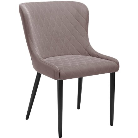 Стул DikLine 304 B5 LATTE, ножки черные 