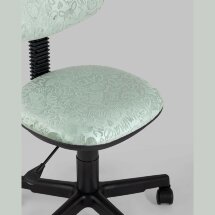 Компьютерное кресло Stool Group детское УМКА Cat&amp;Dogs зеленый обивка ткань крестовина пластик механизм регулировки высоты