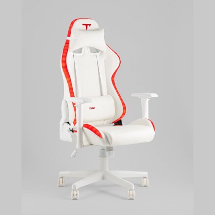 Кресло спортивное TopChairs GMM-080 белый 
