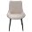 Стул на металлокаркасе Seda light beige / dark brown 
