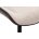 Стул на металлокаркасе Seda light beige / dark brown 