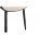 Стул на металлокаркасе Seda light beige / dark brown 