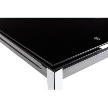 Стол стеклянный Kvadro 110 черный