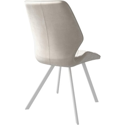 Стул DikLine 242PRO B03 BEIGE, ножки белые 