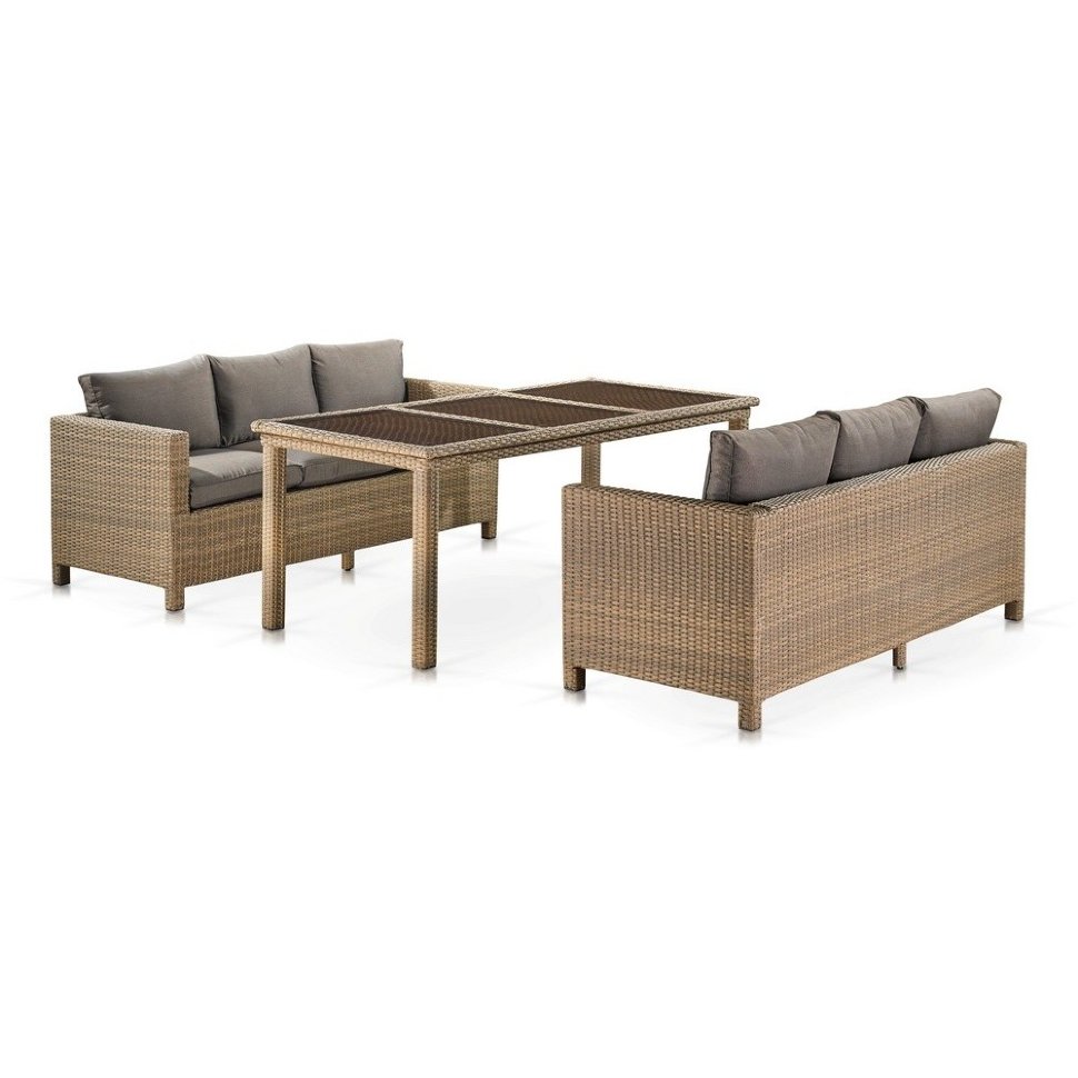 Комплект плетеной мебели T365/S65B-W65 Light Brown Комплект плетеной мебели T365/S65B-W65 Light Brown