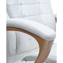 Кресло для руководителя 106b-lmr белое