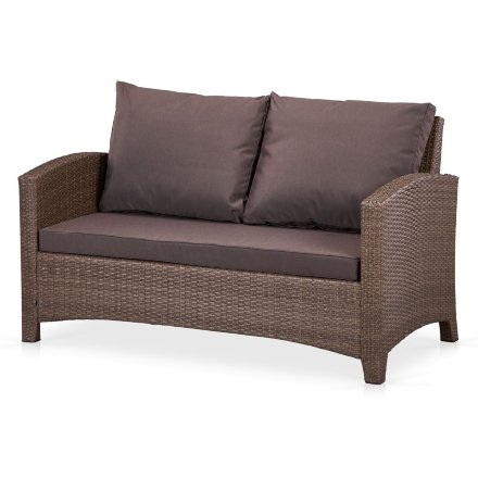 Плетеный диван S58A-W773 Brown 