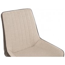 Стул на металлокаркасе Seda beige / soft brown