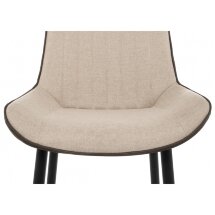 Стул на металлокаркасе Seda beige / soft brown