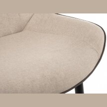 Стул на металлокаркасе Seda beige / soft brown