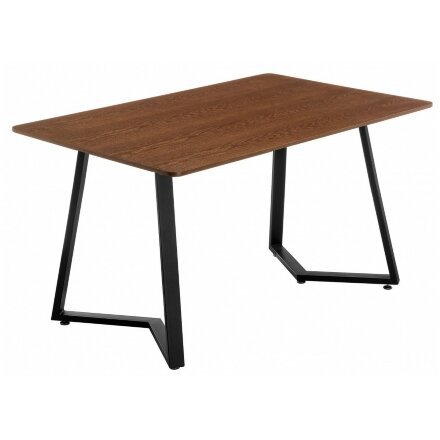 Стол деревянный Kont 120х80х75 dark walnut 