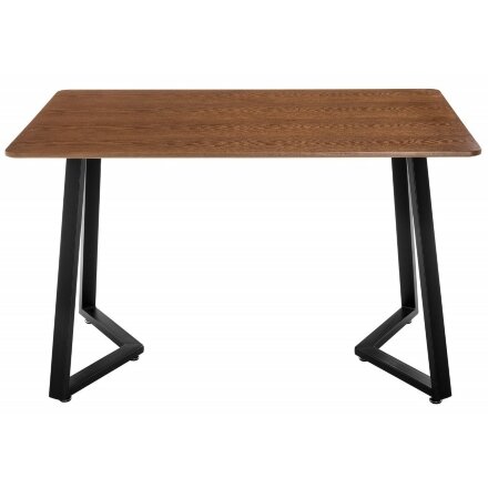 Стол деревянный Kont 120х80х75 dark walnut 