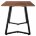 Стол деревянный Kont 120х80х75 dark walnut 