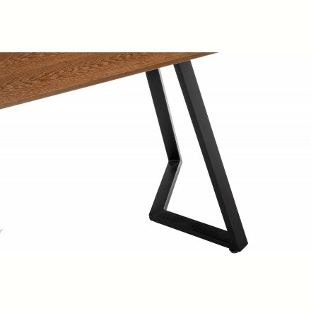 Стол деревянный Kont 120х80х75 dark walnut 