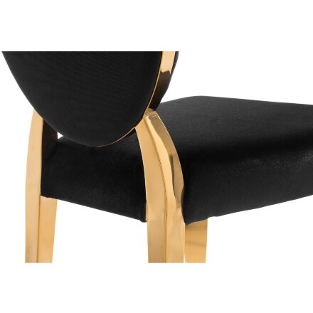 Обеденная группа Вандер black / gold 