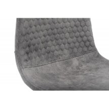 Барный стул Drop black / grey