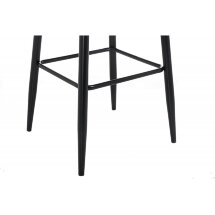 Барный стул Drop black / grey