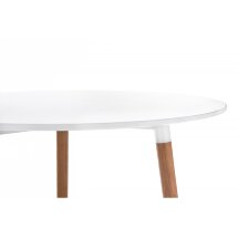 Обеденная группа Дилай 80 white / dark gray