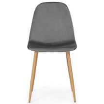Обеденная группа Дилай 80 white / dark gray