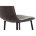 Барный стул Drop black / dark brown 