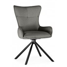 Стул на металлокаркасе Chicago light gray / black