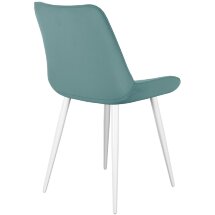 Стул DikLine 206М B15 MINT, ножки белые