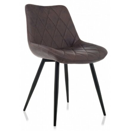 Стул Мебель Китая Fox black / dark brown 
