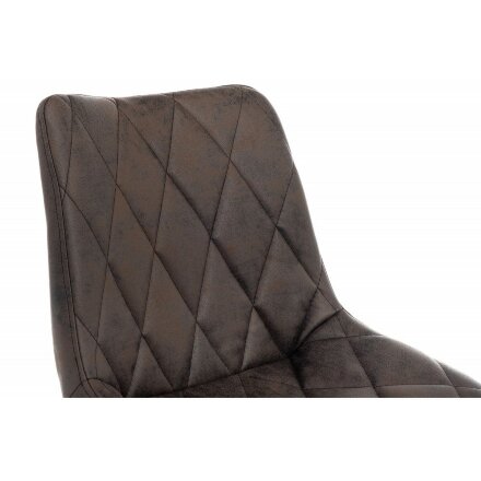 Стул Мебель Китая Fox black / dark brown 