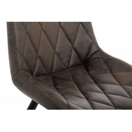 Стул Мебель Китая Fox black / dark brown 